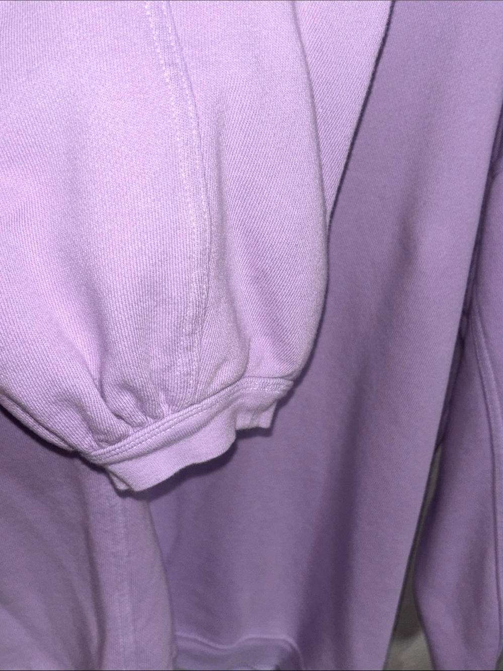 aerie Lavender "Keep It Real" Pullover Sweatshirt (size x-Large) - Picture 5 of 9